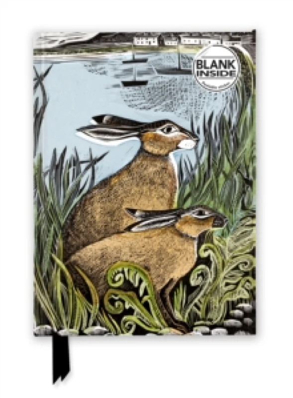 Image of Angela Harding: Rathlin Hares (Foiled Blank Journal) Notebook / blank book