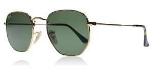 Image of Ray-Ban RB3548N Sunglasses Gold 001 54mm