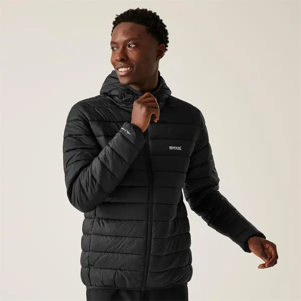Image of Regatta Hooded Marizion Jacket - Black 2XL