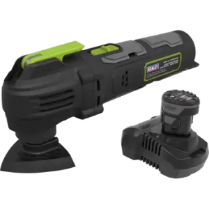 Image of Sealey CP108VMT 10.8v Cordless Oscillating Multi Tool 1 x 2ah Li-ion Charger No Case