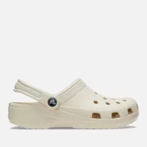 Image of Crocs Classic Clog, Bone, size: 9, Unisex, Slides & Sandals, 10001-2Y2-M13