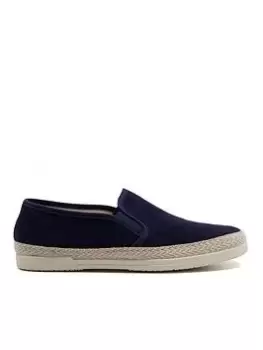 Image of Dune Fransisco Plimsolls Male Navy UK Size 10