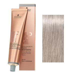 Image of Schwarzkopf BlondMe Bond Enforcing White Blending Cream Ice