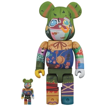 Image of Medicom Poupelle of Chimney Town Poupelle 100% & 400% Be@rbrick 2 Pack