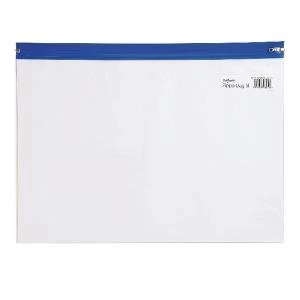 Image of Snopake Zippa-Bag S Classic A4 Blue Pack of 25 12736