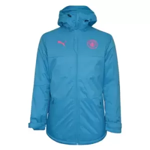Image of 2021-2022 Man City Winter Jacket (Ocean Depths)