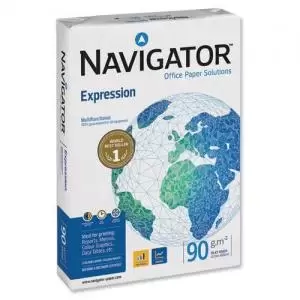 Image of Navigator Expression A4 90gsm White Copier Paper 2500 Sheets NWT2018