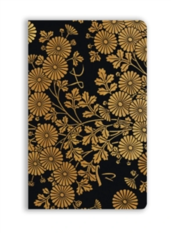 Image of Uematsu Hobi: Box Decorated with Chrysanthemums (Soft Touch Journal) Notebook / blank book