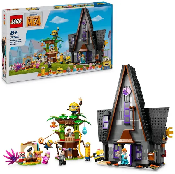 Image of LEGO LEGO Despicable Me Minions and Gru's Family Mansion 75583