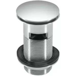 Image of Mcalpine - 1 1/4'' cp Brass Slotted Clicker Basin Waste - n/a