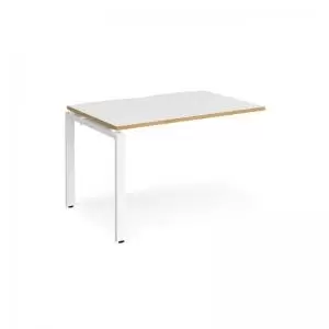 Image of Adapt add on unit single 1200mm x 800mm - white frame and white top