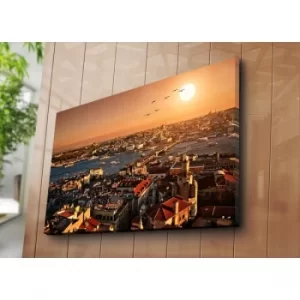 Image of 70100C-022 Multicolor Decorative Canvas Painting