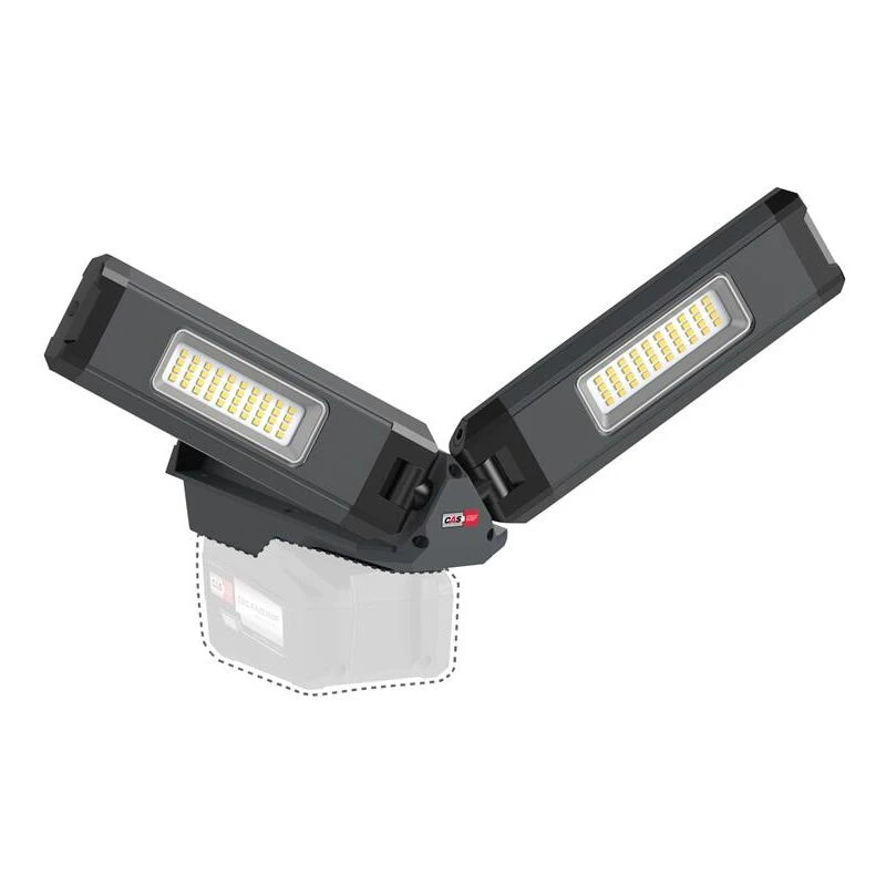 Image of Scangrip CONNECT DUO 18v Cordless Dual Axis Compact LED Floodlight 03.6111C Batteries: No Batteries