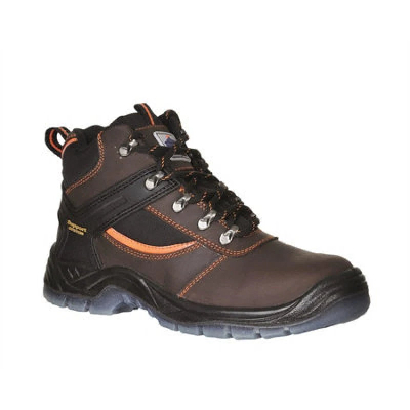 Image of Portwest Steelite S3 Mustang Safety Boots FW69BRR36 Colour: Brown