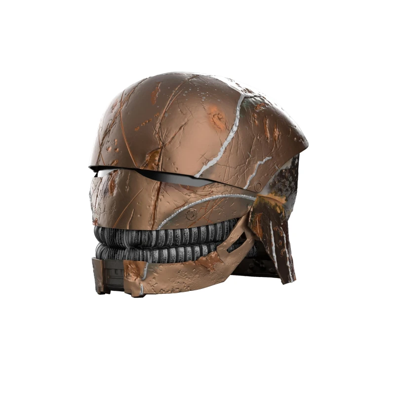 Image of Star Wars The Black Series The Stranger Premium Electronic Roleplay Helmet Merch - Memorabilia