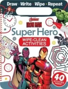 Image of Marvel Avengers Iron Man: Super Hero Wipe-Clean Activities