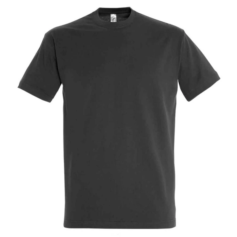 Image of SOL'S Mens Imperial Heavy T-Shirt in Dark Grey Size: XS Dark Grey Male XS