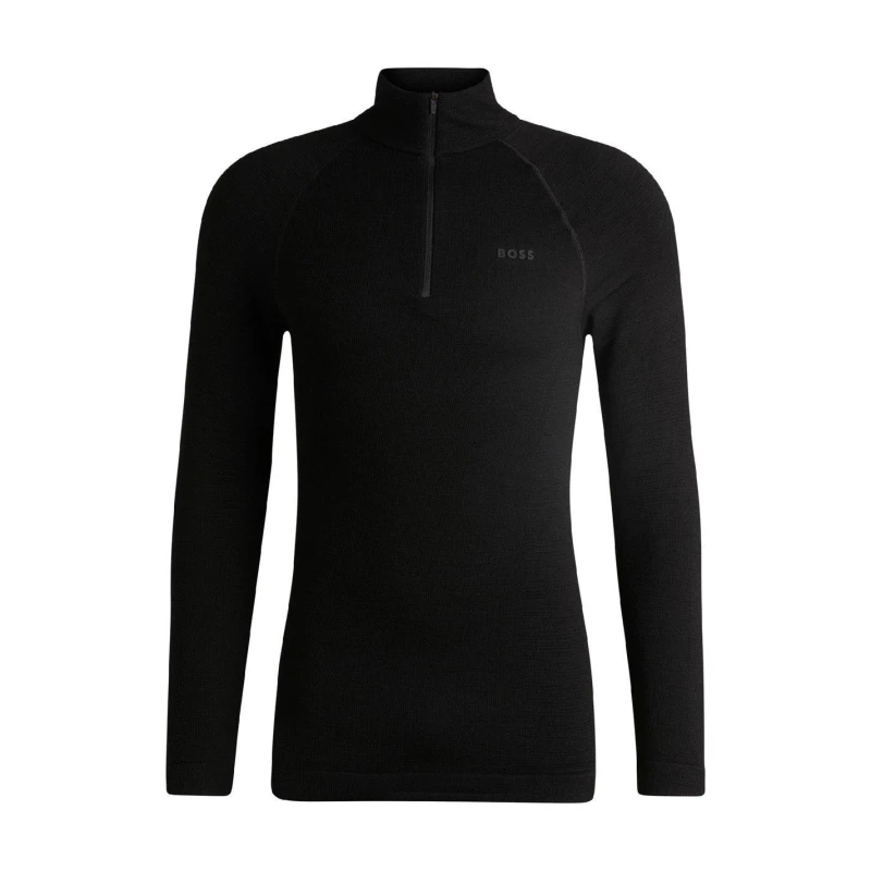 Image of Boss Mens CortSki Short Sleeve Polo Shirt Black male S