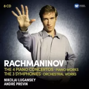 Image of Rachmaninov The 4 Piano Concertos/Piano Works/ by Sergei Rachmaninov CD Album