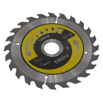 Image of Trade Circular Saw Blade 190 X 30MM - 24TPU