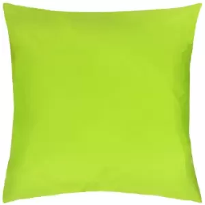 Image of Plain Outdoor Cushion Lime / 55 x 55cm / Polyester Filled