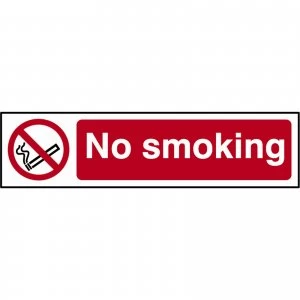 Image of Scan No Smoking Sign 200mm 50mm Standard