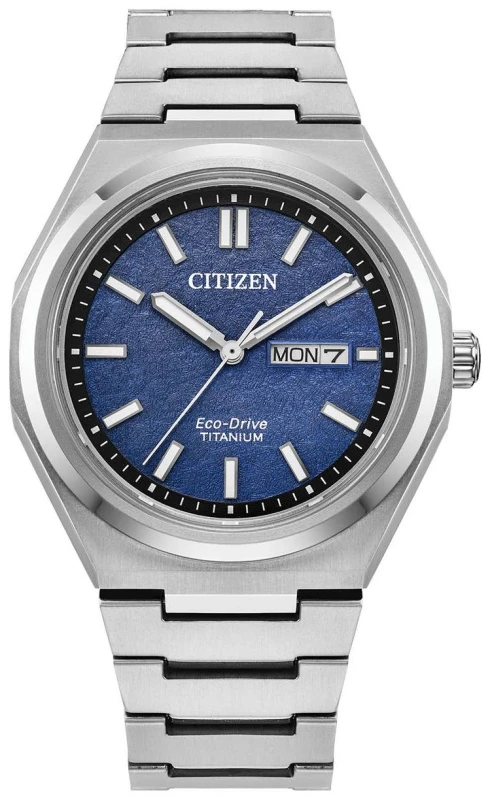 Image of Citizen AW0130-85L Zenshin Super Titanium Bracelet Watch - W38384