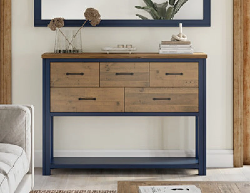 Image of Baumhaus Splash Of Blue - Sideboard / Console Table