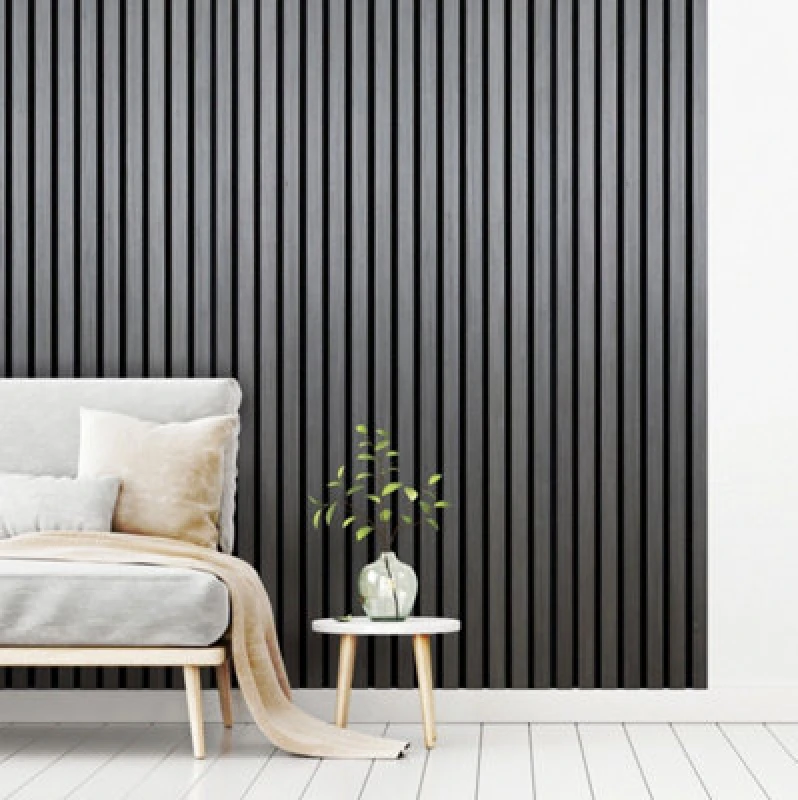 Image of KRAUS Kraus - Easy Living Acoustic Slat Wall Panel - Alder Grey - (l) 240cm x (w) 60cm 5011204622344