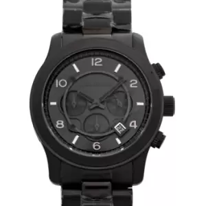 Image of Runway Chronograph Quartz Black Dial Mens Watch