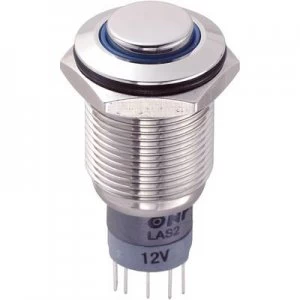 Image of TRU COMPONENTS LAS2GQH 11EB12VNP Tamper proof pushbutton 250 V AC 3 A 1 x OnOn momentary