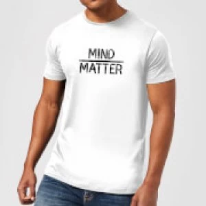Image of Mind Over Matter T-Shirt - White - 4XL