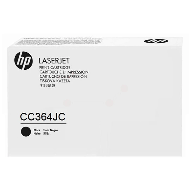 Image of HP CC364JC/64A Toner cartridge Black Contract. 10K pages ISO/IEC 19752