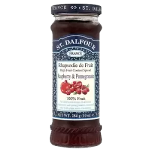 Image of St Dalfour Raspberry & Pomegranate Fruit Spread 284g