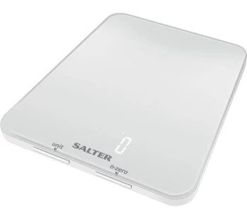 Image of SALTER Ghost 1180 WHDR Digital Kitchen Scales - White