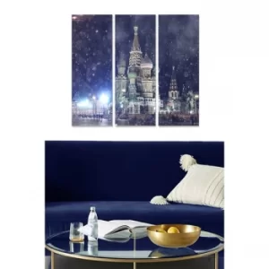 Image of MDF313729352 Multicolor Decorative MDF Painting (3 Pieces)