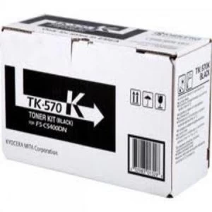 Image of Kyocera TK570K Black Laser Toner Ink Cartridge