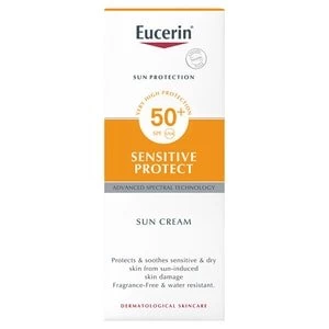 Image of Eucerin Sensitive Protect Sun Cream SPF 50 50ml