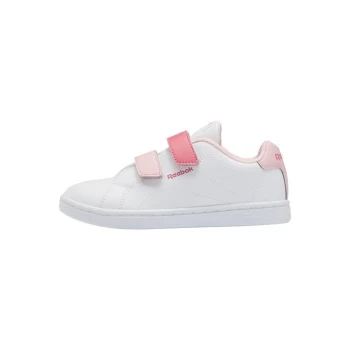 Image of Reebok Royal Complete CLN 2 Shoes - Cloud White / Astro Pink / Pin