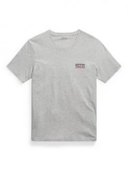 Image of Polo Ralph Lauren Liquid Cotton Polo Rl Lounge Top - Andover Heather