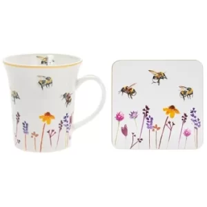 Image of Busy Bees Mug Coaster