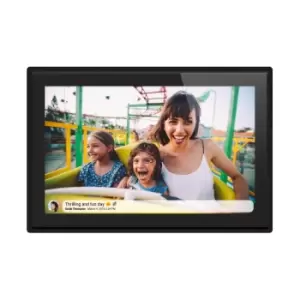 Image of Braun DigiFrame 1019 digital photo frame Black 25.6cm (10.1")...