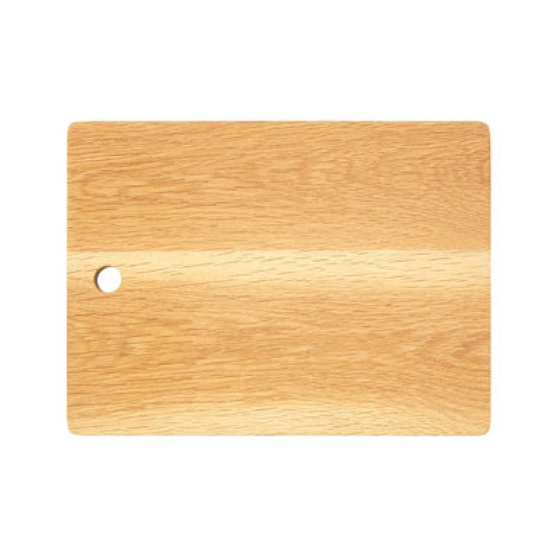 Image of Premier Housewares Lyna Rectangular Oak Wood Chopping Board Natural
