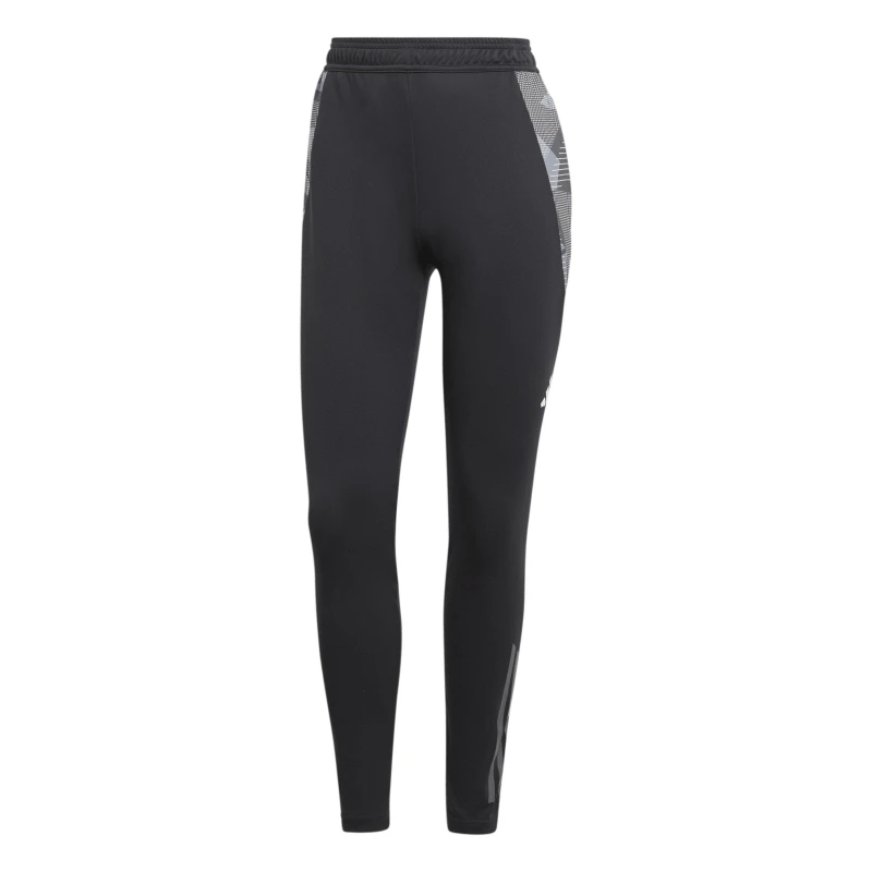 Image of adidas Womens Tiro24 Performance Tracksuit Bottoms Black/Dark Grey female 6 (XXS)