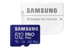 Image of Samsung Pro Plus MicroSDXC 512GB