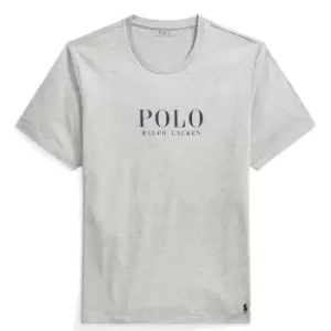Image of Polo Ralph Lauren Box Logo T Shirt - Grey