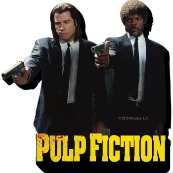Image of Pulp Fiction Duo Guns Magnet