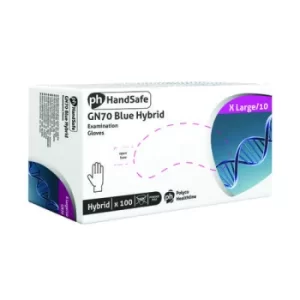 Image of Shield Vinyl/Nitrile Mix Powder Free Gloves XLarge (Pack of 100) GN70