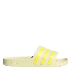 Image of adidas Adilette Aqua Slides Womens - Almost Yellow / Beam Yellow /
