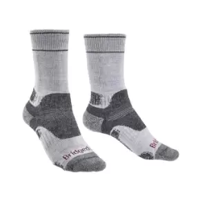Image of Bridgedale HIKE Midweight Merino Performance Boot Original Womens - Small Silver/Grey